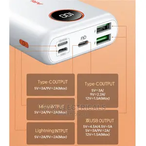 10,000mah Power Bank Arun 22.5w Quick Charge Fc10