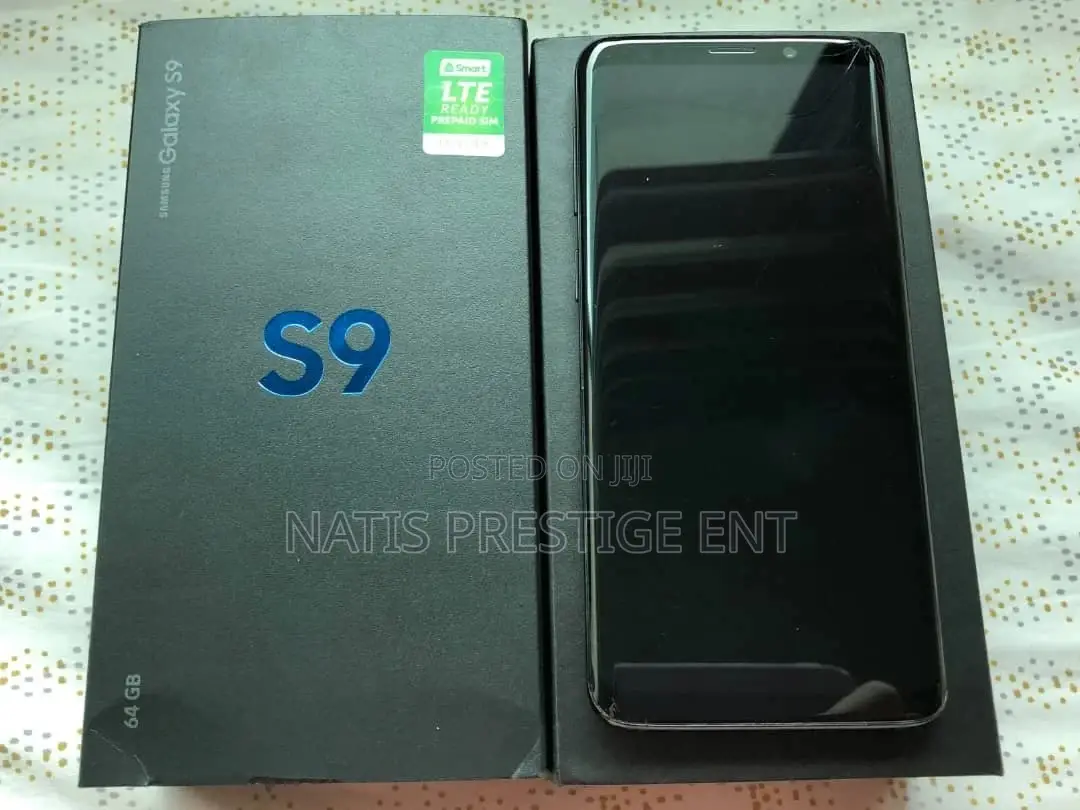 New Samsung Galaxy S9 Plus 256 GB Black