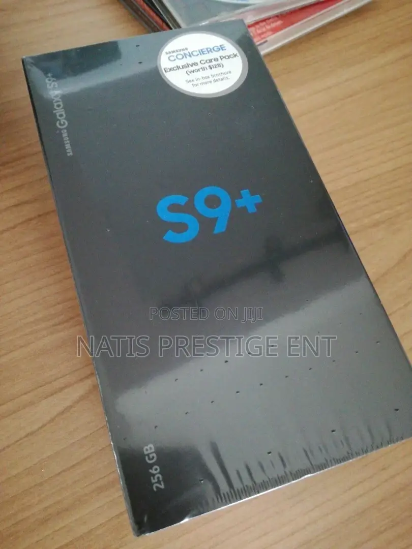 New Samsung Galaxy S9 Plus 256 GB Black