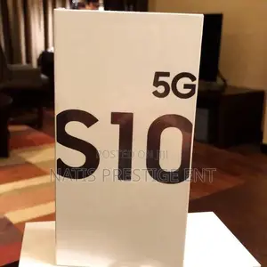 New Samsung Galaxy S10 5G 256 GB Black