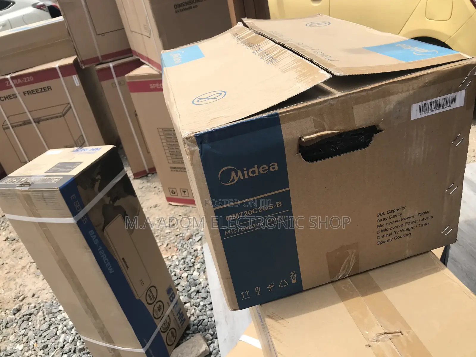 Come by Midea Mm720c2gs-B 20ltr Solo Microwave