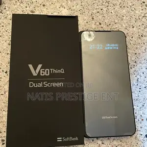 New LG V60 ThinQ 5G UW 128 GB Black