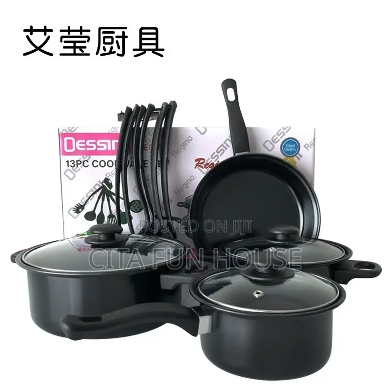 13 Pieces Non Stick Cookware