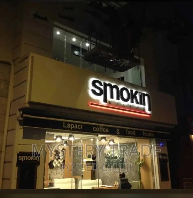3d Signage With Light