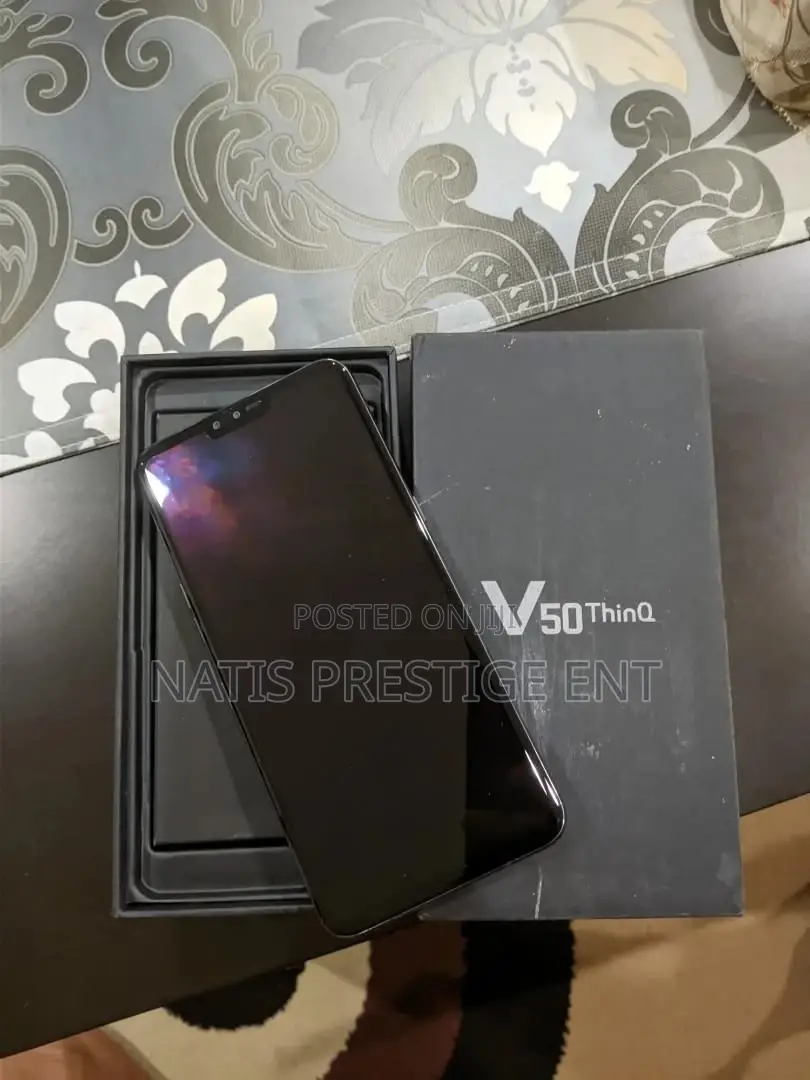 New LG V50S ThinQ 5G 128 GB Black