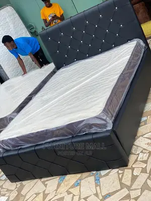 Sweet Queen Sizee Bed With Mattress ‍. Free Delivery