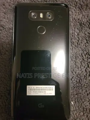 New LG G6 64 GB Black