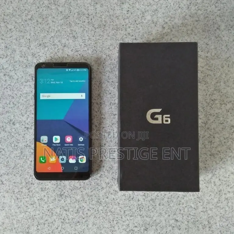 New LG G6 32 GB Black