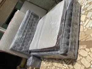 Handsome Queen Bed With Mattress . Free Delivery