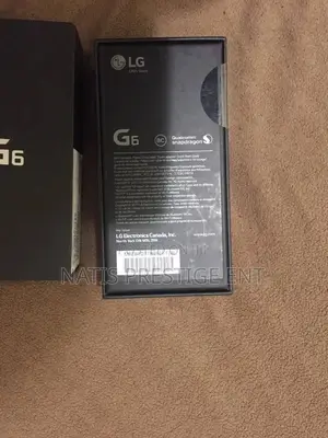 New LG G6 64 GB Black