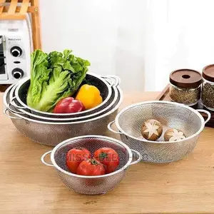 6pcs Stainless Steel Colander / Strainer Set