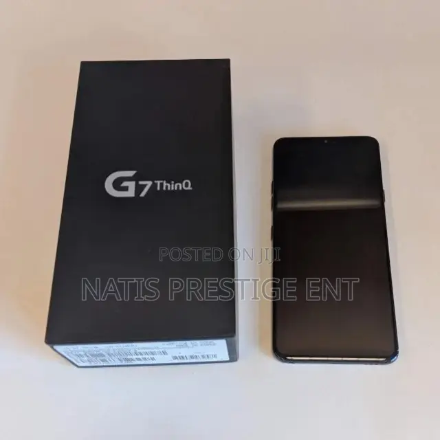 New LG G7 ThinQ 64 GB Black