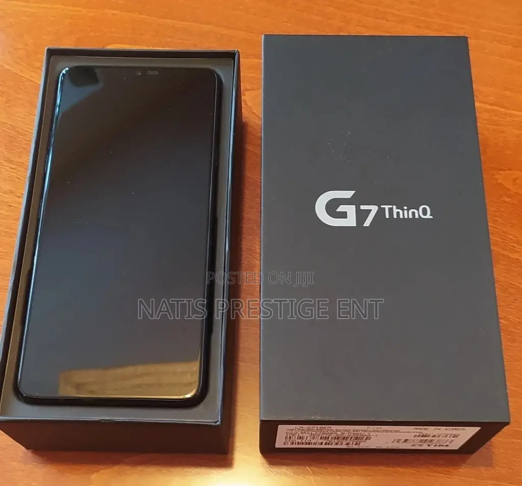 New LG G7 ThinQ 64 GB Black