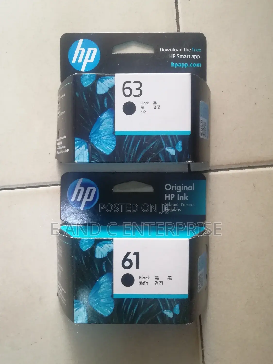 Hp 63/61 Ink Black and Colors