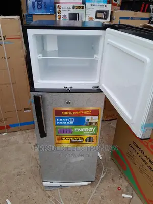 Neon Double Door Fridge 200 Litres Top Freezer