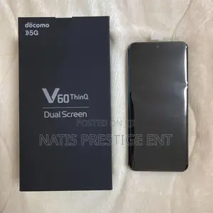 New LG V60 ThinQ 5G UW 128 GB Black