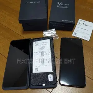 New LG V60 ThinQ 5G UW 128 GB Black