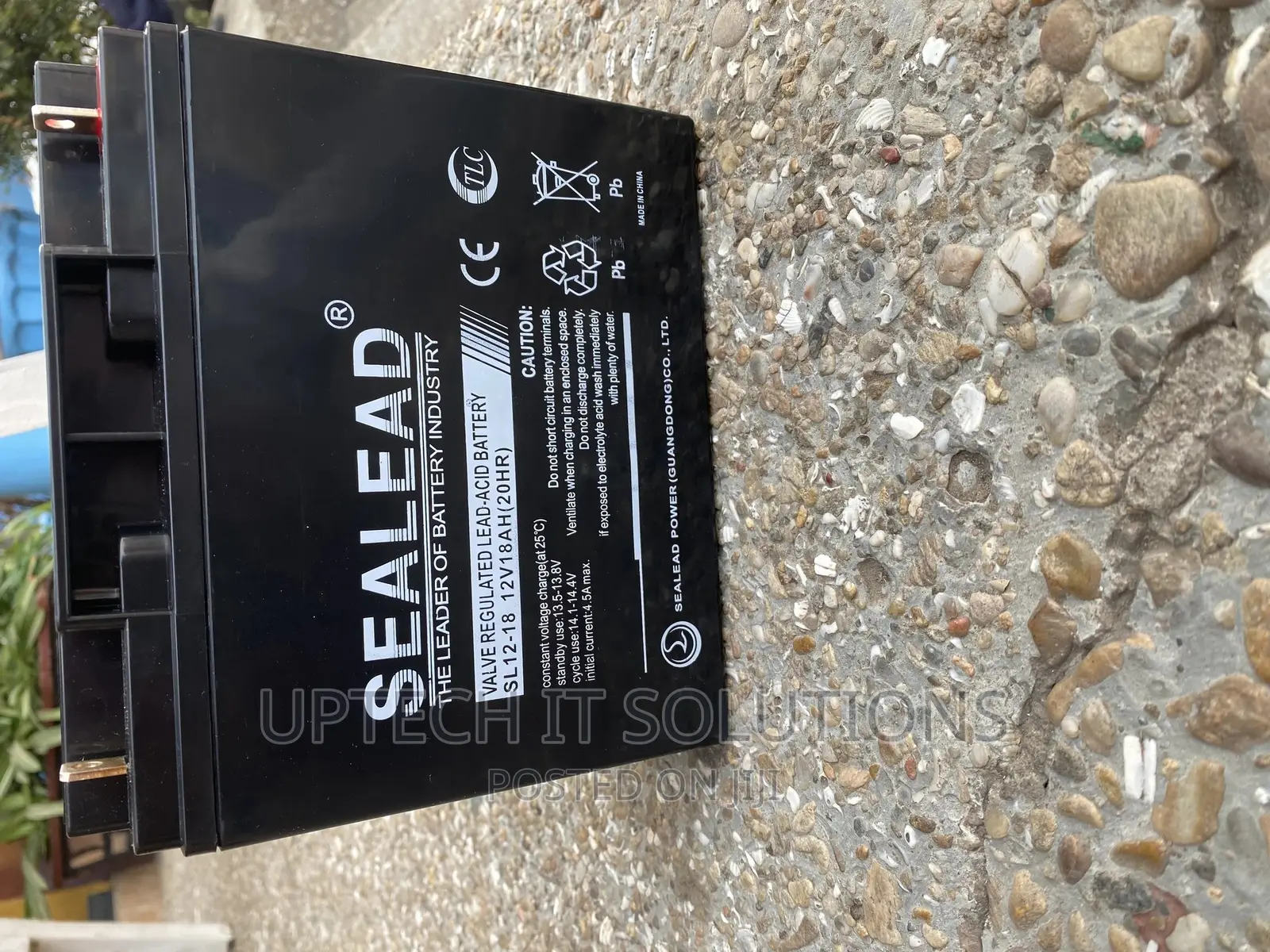 Top Edge Ups Battery 12/9