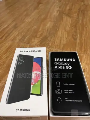 New Samsung Galaxy A52s 5G 128 GB Black