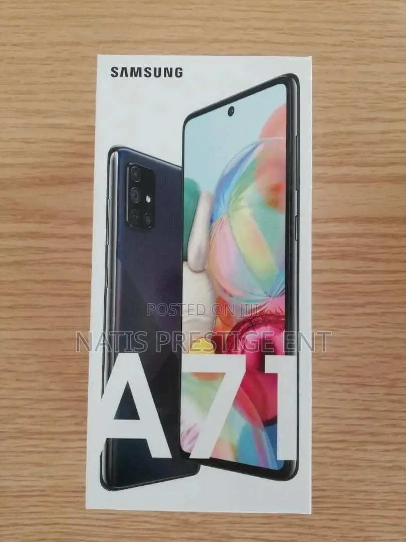 New Samsung Galaxy A71 5G 128 GB Black