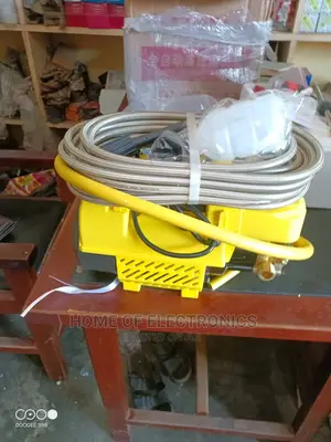 Yellow Color High Pressure Car Wash Machine