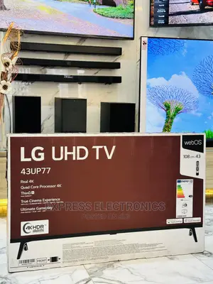 Affordable and Quality Lg Tv UHD Smart Up77 43”