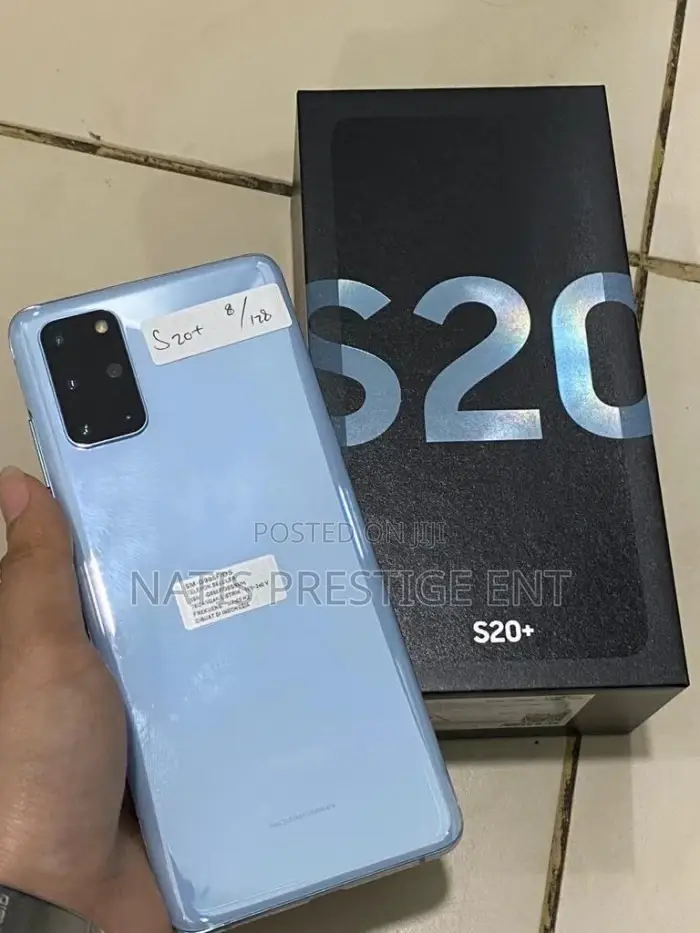 New Samsung Galaxy S20+ 128 GB Blue