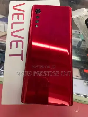 New LG Velvet 128 GB Red