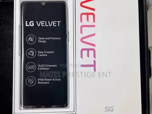 New LG Velvet 5G 128 GB Black