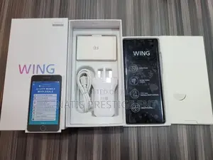 New LG Wing 5G 256 GB Black