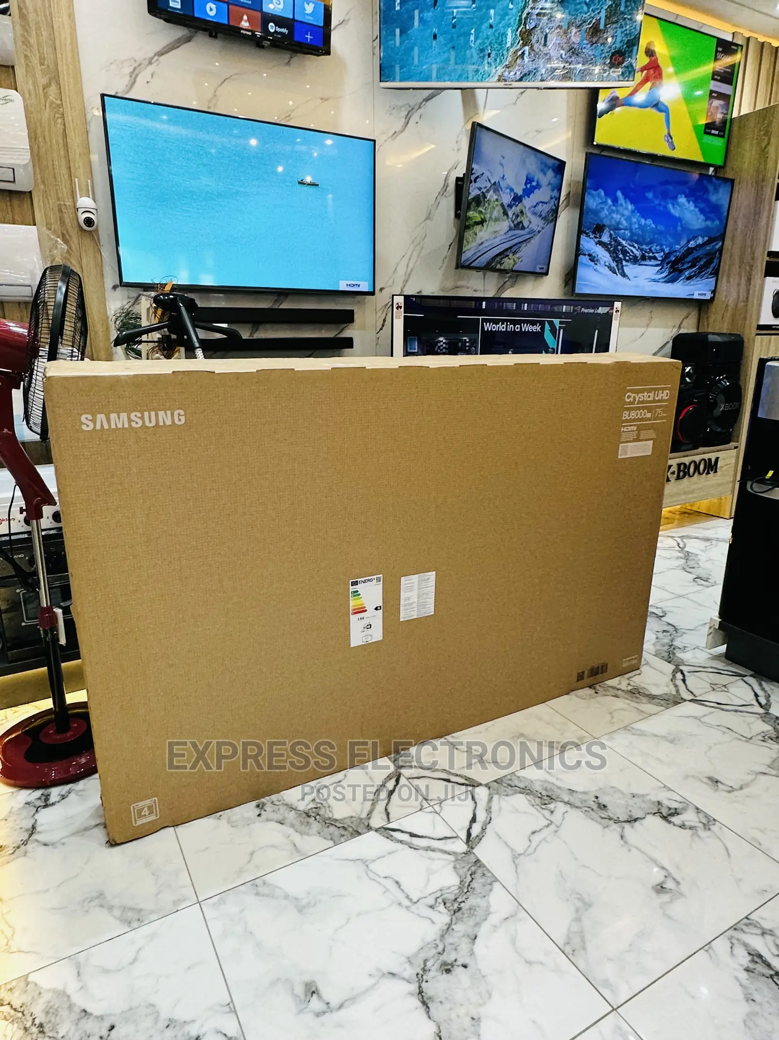 Call and Order for UHD Smart Samsung 75”Bu8000 T.