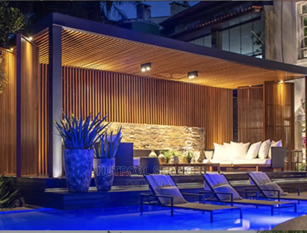 Executive Pool Pergola