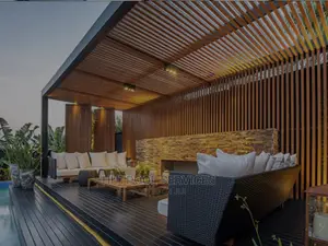 Executive Pool Pergola