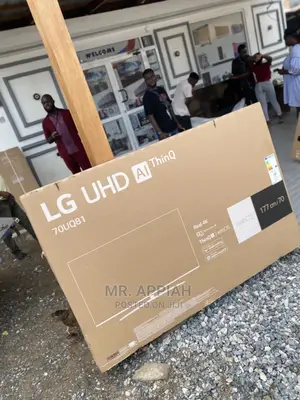 Affordable LG Smart Tv With a Remote Control 70UQ8100.