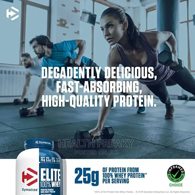 Whey Protein Dymatize Elite 100% Whey Muscle Gain 5lb