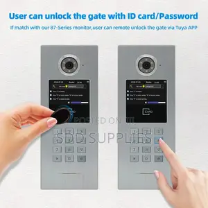 Whole Villa Apartment Video Intercom System IP With Lock
