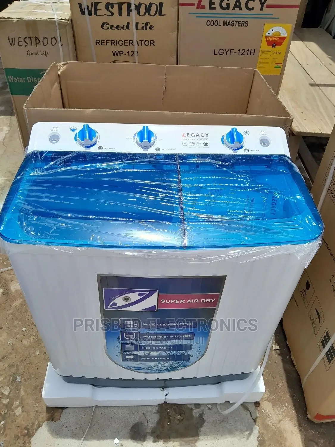 Legacy Washing Machine 8kg Top Load