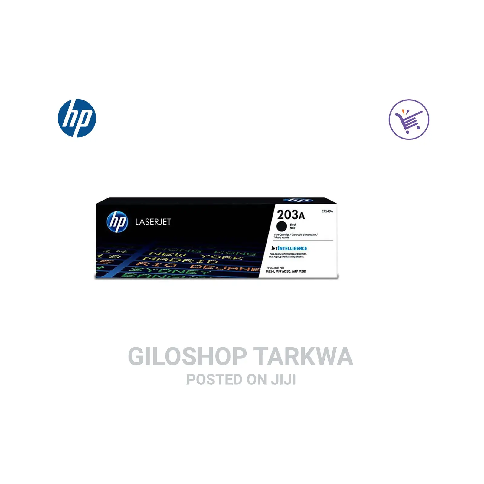 Hp 203a Cf540a Original Laserjet Toner Cartridges Black