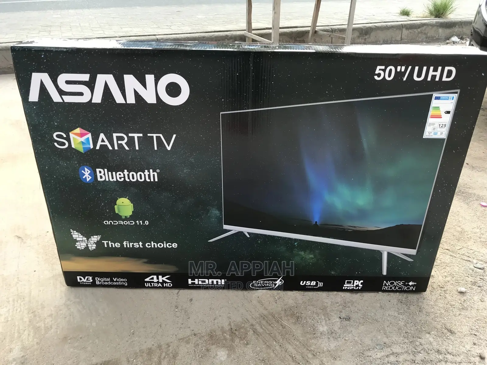Affordable 50” Asano Tv Available at an Price.