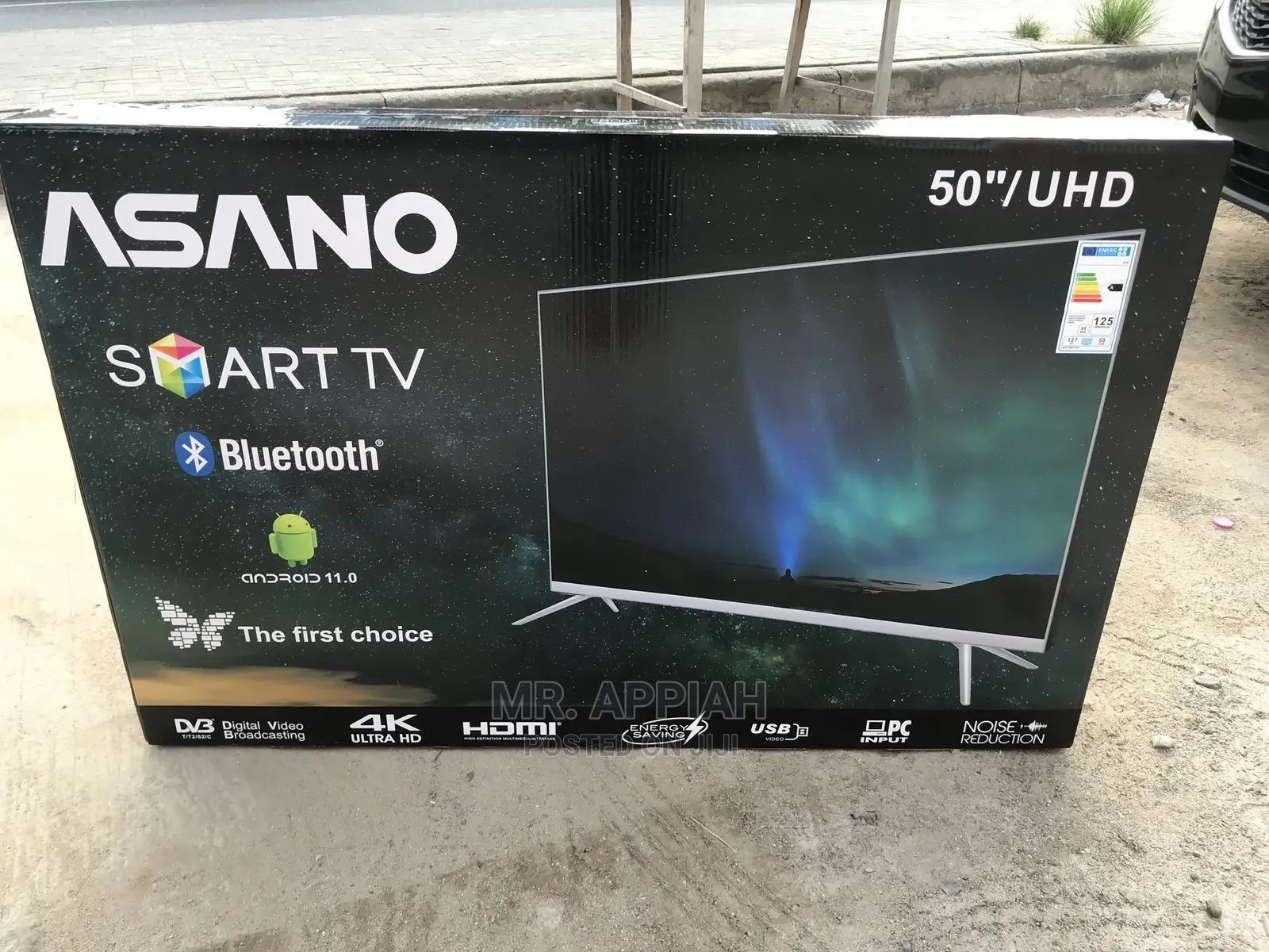 Affordable 50” Asano Tv Available at an Price.