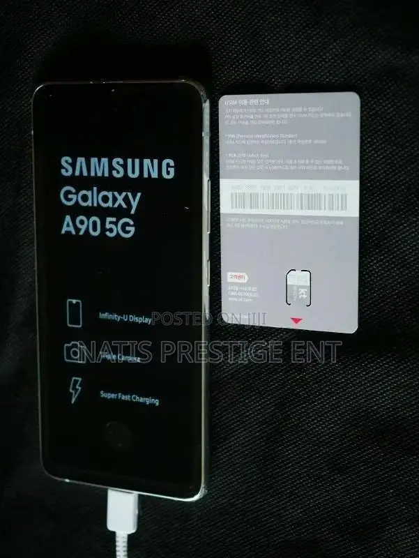 New Samsung Galaxy A90 128 GB Black
