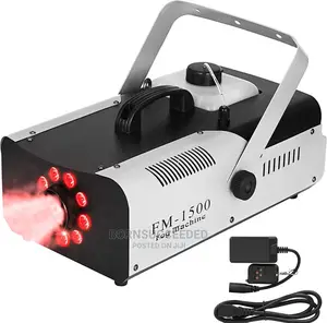 1500w Fog Machine 2l 9 Led Lights Smoke Machine Fog