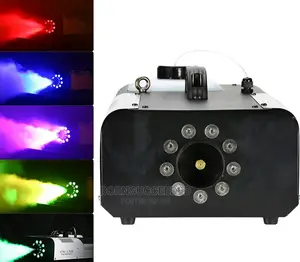 1500w Fog Machine 2l 9 Led Lights Smoke Machine Fog