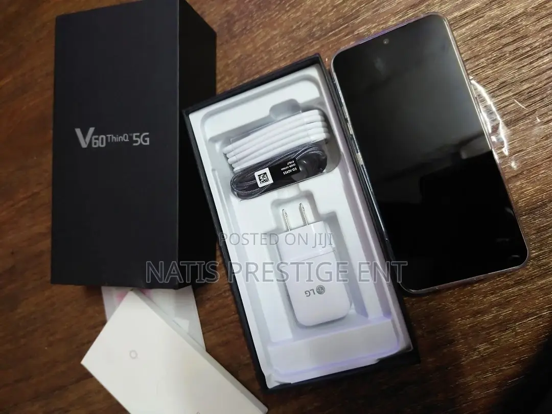 New LG V60 ThinQ 5G 128 GB Black