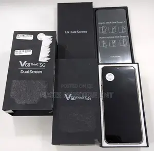 New LG V60 ThinQ 5G 128 GB Black