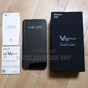 New LG V60 ThinQ 5G 128 GB Black