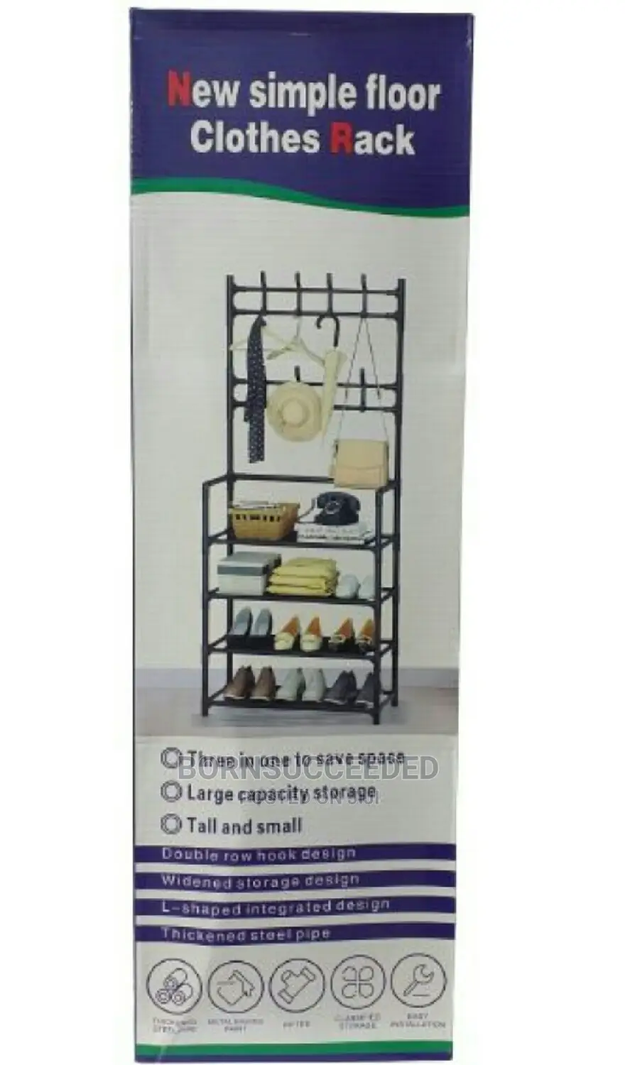 Multi-Functional Simple Shoe Rack ,Holder Coat Rack
