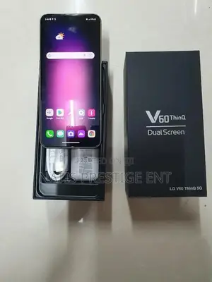 New LG V60 ThinQ 5G 256 GB Black