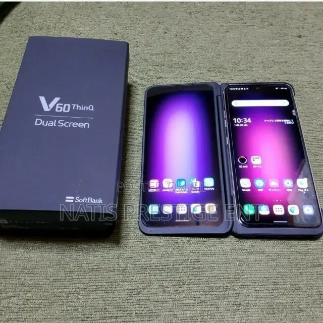 New LG V60 ThinQ 5G UW 128 GB Black
