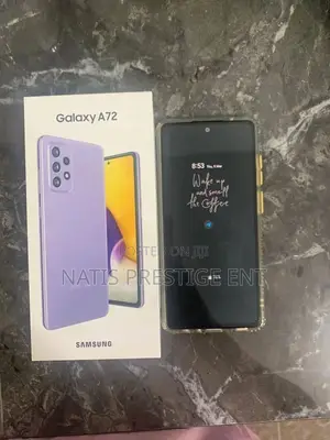 New Samsung Galaxy A72 5G 128 GB Black